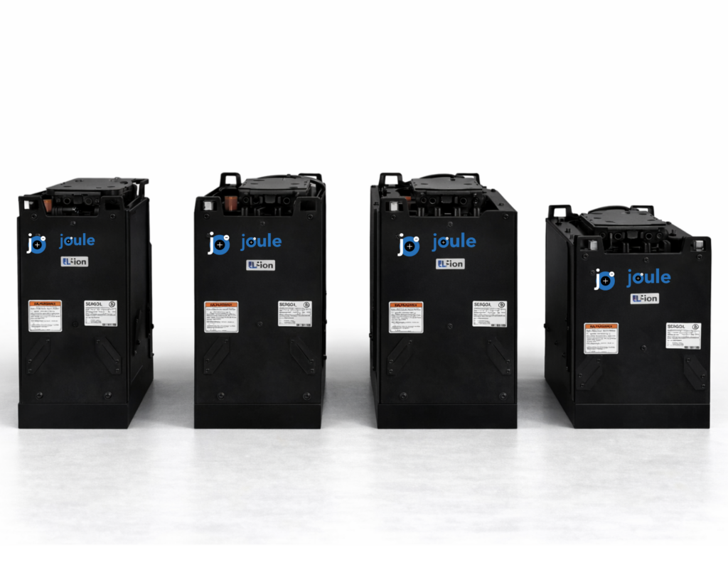 Joule batteries in row